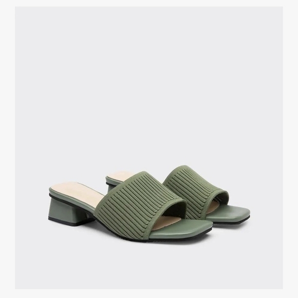 Women's Knit Mule Sandals #938 - Picture 13 of 14